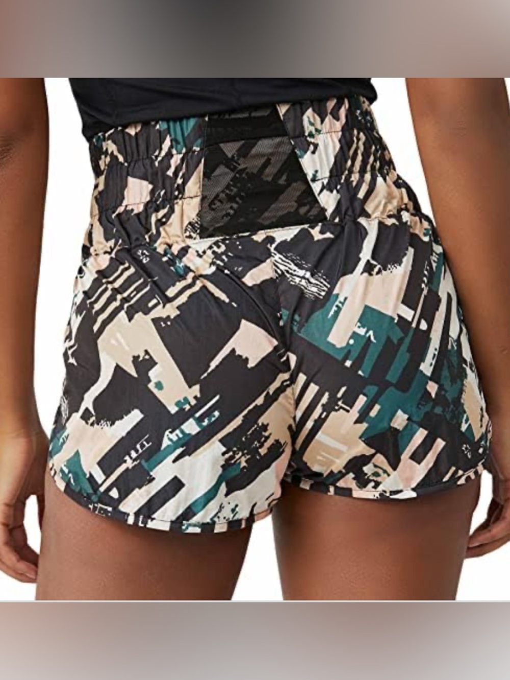 Free People - FP Movement Printed Way Home Athletic Shorts Women’s Size XL